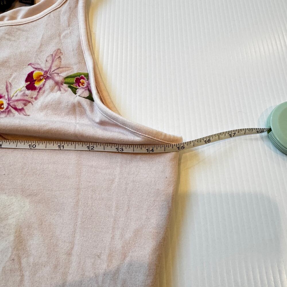 Ted Baker Julee Encyclopedia Floral Midi Dress 2 Pink Botanical Garden Party - Picture 14 of 15
